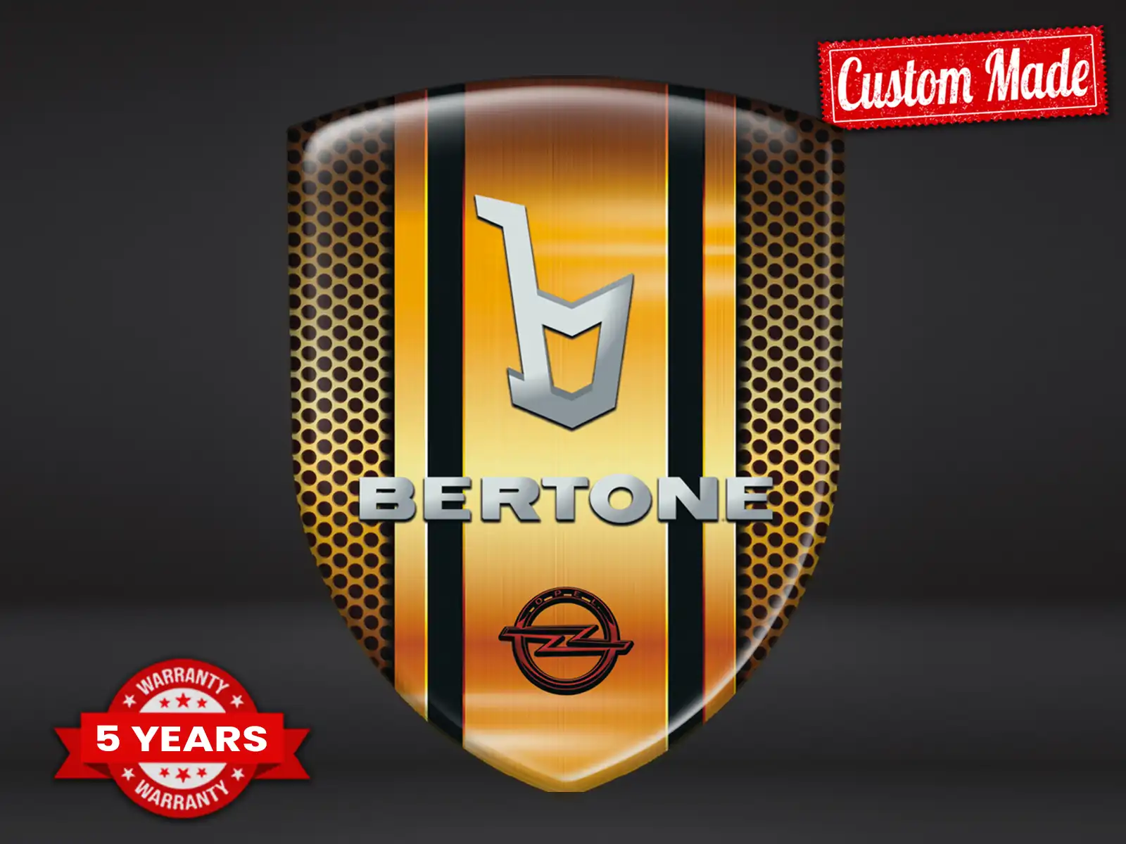 Bertone Pegatinas Logo Negocio Limitado Alta Calidad Pro